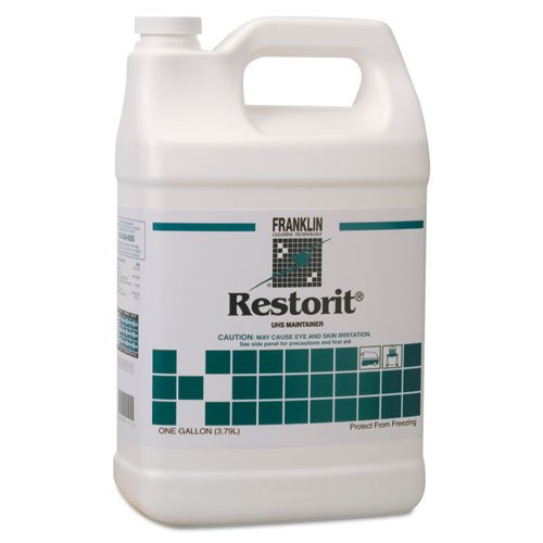 0641438356071 - FRANKLIN CLEANING TECHNOLOGY RESTORIT UHS FLOOR MAINTAINER, LIQUID, 1 GAL. BOTTLE - INCLUDES FOUR PER CASE.