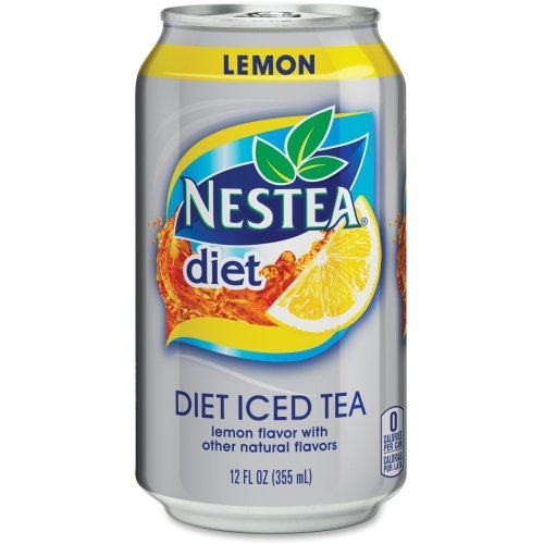 0641438421045 - NLE444260 - NESTEA DIET LEMON ICED TEA CAN