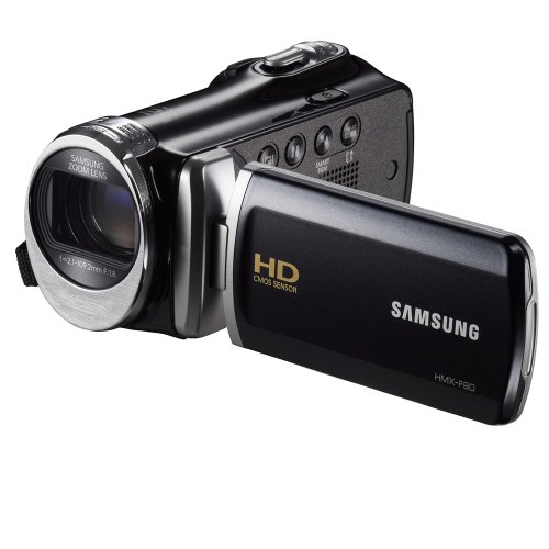 0641438697822 - SAMSUNG F90 BLACK CAMCORDER WITH 2.7 LCD SCREEN AND HD VIDEO RECORDING