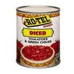 0064144602445 - MILD DICED TOMATOES & GREEN CHILIES CANS