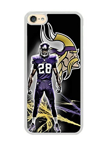 6415769511812 - IPOD TOUCH 6 COVER WITH ADRIAN PETERSON FOR IPOD TOUCH 6 WHITE PHONE CASE