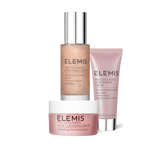 0641628876938 - ELEMIS PRO-COLLAGEN ROSE DISCOVERY KIT | SKINCARE ROUTINE FOR FINE LINES AND WRINKLES, SOOTHES, PLUMPS, AND HYDRATES THE SKIN
