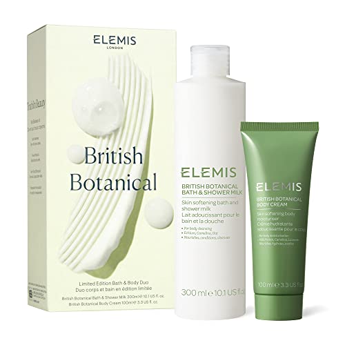 0641628888115 - ELEMIS BRITISH BOTANICALS BODY DUO | LUXURIOUS BODY SET CLEANSES, SOFTENS, & CONDITIONS THE SKIN, 1 CT.