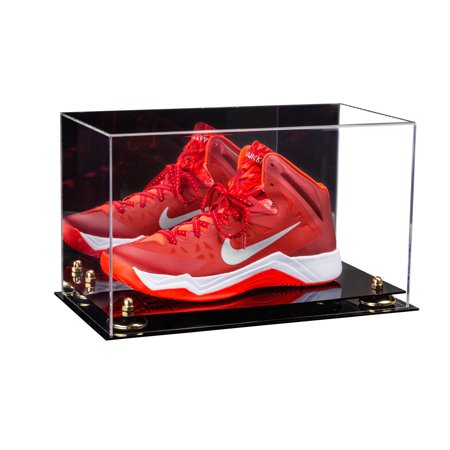 0641752962514 - BASKETBALL SHOE (OR CLEATS) DISPLAY CASE WITH MIRROR