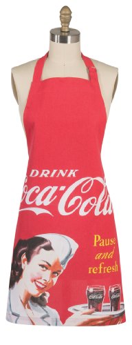 0064180197301 - COCA- COLA PRESENTED BY NOW DESIGNS PAUSE AND REFRESH APRON