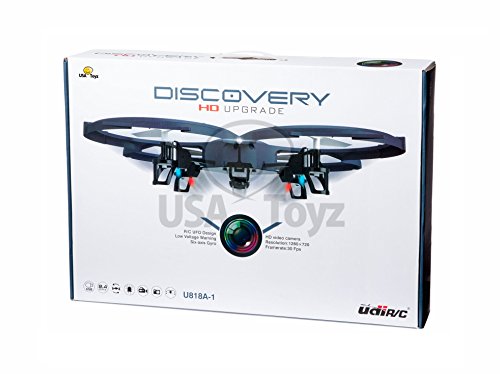 U818A-1 UDI RC Discovery HD Camera 2.4GHz 4-CH 6-Axis Gyro RC Quadcopter Drone 