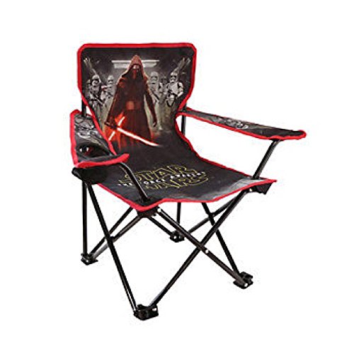 0641945836868 - DISNEY STAR WARS FOLD N GO KIDS TODDLER CHAIR W/ CUPHOLDER AND CARRY BAG