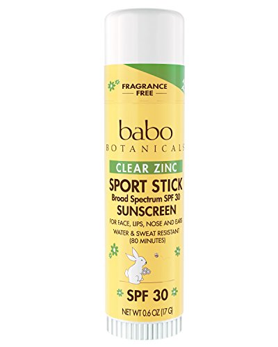 0642049985605 - BABO BOTANICALS SPF 30 FRAGRANCE FREE CLEAR ZINC SPORT STICK 0.6 OUNCE (PACK OF 2)