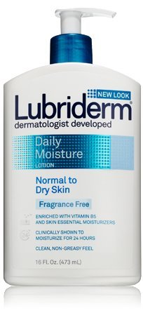 0642125192651 - LUBRIDERM DAILY MOISTURE LOTION FOR NORMAL TO DRY SKIN, FRAGRANCE FREE, 16 OUNCE (PACKAGING MAY VARY)