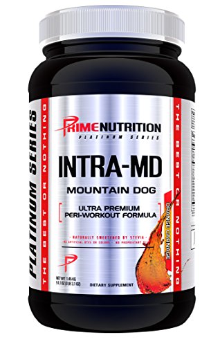 0642125502528 - INTRA-MD | PERI-WORKOUT | FORMULATED BY JOHN MEADOWS | PRIME NUTRITION 50.8OZ - ORANGE CARNAGE