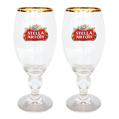 0642125541879 - STELLA40CLX2 STELLA ARTOIS 40 CL BEER GLASSES, CLEAR (PACK OF 2)