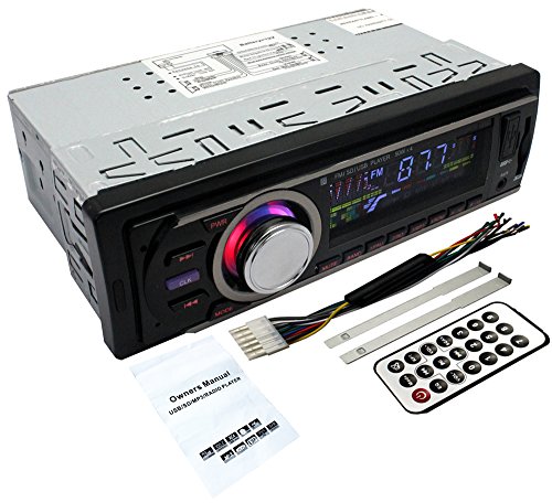 0642345525628 - PANDAMOTO CAR MULTI-FUNCTIONAL PLAYER NEW FM AND MP3 STEREO RADIO RECEIVER AUX WITH USB PORT AND SD CARDSLOT