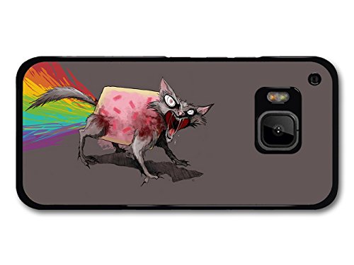 0642415609401 - NYAN CAT ANGRY RAINBOW POO ILLUSTRATION EMOJI CASE FOR HTC ONE M9