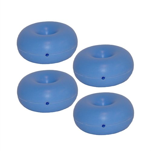 0642872922679 - 4 PACK OF PELICAN / HARDIGG BLUE SKID-MATES AIR WITH T-NUTS. #35-630-125T. PRESENTED BY CVPKG.