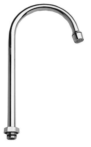 0642889010925 - FISHER 3965 SWIVEL GOOSENECK SPOUT WITH 2.2 GPM AERATOR, 12