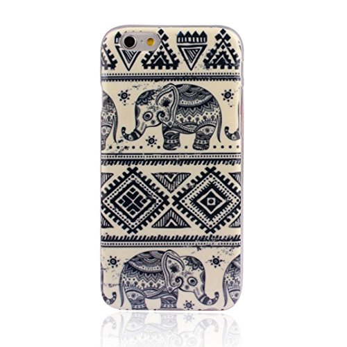 0643485199106 - GENERIC FOR IPHONE 6 BLUE ELEPHANT RUBBER SOFT TPU CASE GEL COVER FOR IPHONE 6 6G 4.7INCH