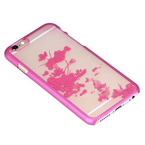 0643485199274 - GENERIC FOR IPHONE 6 LOTUS POND MOONLIGHT PATTERN CASE COVER SKIN FOR IPHONE 6 4.7 INCH