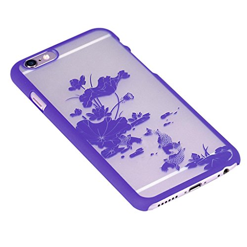 0643485199281 - GENERIC FOR IPHONE 6 LOTUS POND MOONLIGHT PATTERN CASE COVER SKIN FOR IPHONE 6 4.7 INCH