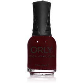6436545742329 - ORLY NAIL LACQUER 0.6 OZ #20087 BUS STOP CRIMSON*. BUY 3 ANY COLORS GET 1 DIAMOND SUPER FAST DRYING TOP COAT 0.5 OZ FREE.