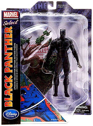 0643690192602 - DISNEY MARVEL SELECT BLACK PANTHER 7 ACTION FIGURE (SPECIAL COLLECTOR EDITION)