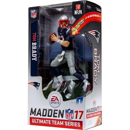 0643690267638 - MCFARLANE TOYS NFL NEW ENGLAND PATRIOTS EA SPORTS MADDEN 17 ULTIMATE TEAM TOM BRADY EXCLUSIVE 7 ACTION FIGURE