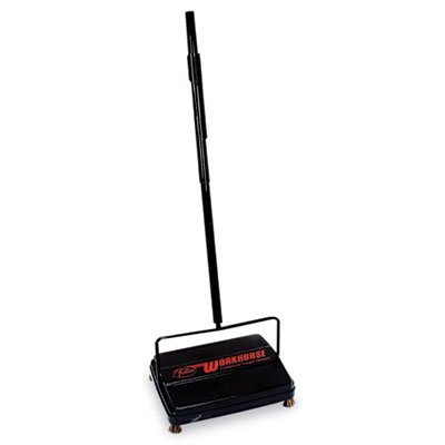 0643749924376 - FRANKLIN CLEANING TECHNOLOGY 46 WORKHORSE CARPET SWEEPER, BLACK