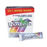 0643843998501 - PROTEIN BARS VARIETY PACK 15