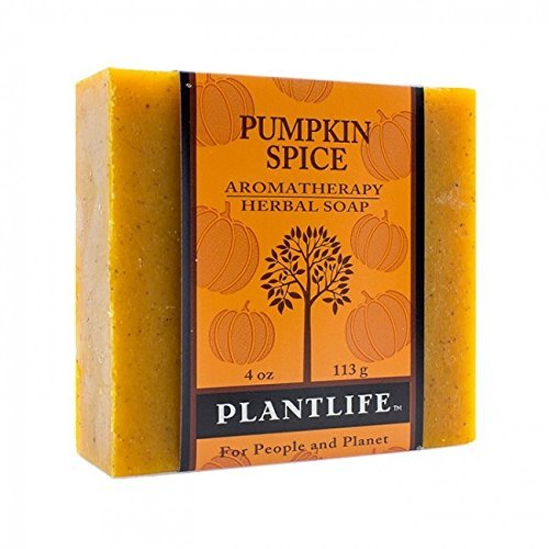 0643948001564 - PUMPKIN SPICE 100% PURE & NATURAL AROMATHERAPY HERBAL SOAP- 4 OZ (113G)