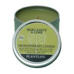 0643948008013 - BERGAMOT & LIME AROMATHERAPY CANDLE MADE WITH 100% PURE ESSENTIAL OILS TIN