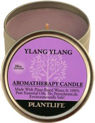 0643948008075 - YLANG YLANG AROMATHERAPY CANDLE- MADE WITH 100% PURE ESSENTIAL OILS - 3OZ TIN