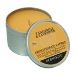 0643948008365 - TANGERINE & LAVENDER AROMATHERAPY CANDLE MADE WITH 100% PURE ESSENTIAL OILS TIN