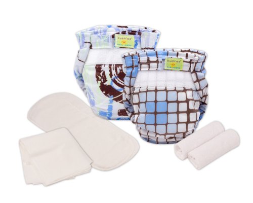 0064408030281 - REUSABLE ULTRA-LITE DIAPERS FOR INFANT BOY'S TRIAL PACK 22 LB