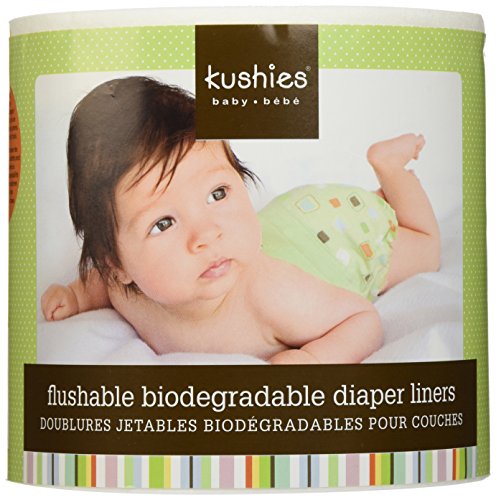 0064408545068 - KUSHIES 6 COUNT FLUSHABLE BIODEGRADABLE DIAPER LINERS