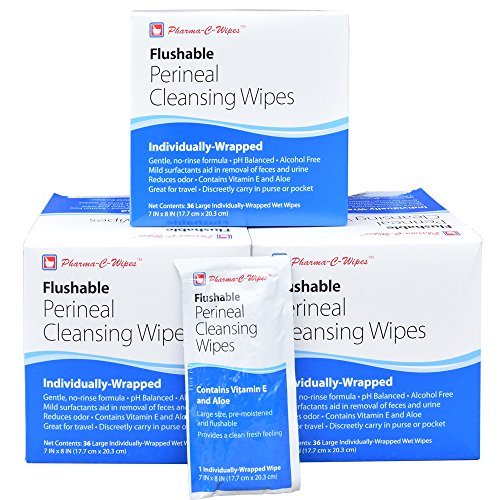 0644098030992 - FLUSHABLE PERSONAL WIPES - 108 INDIVIDUALLY WRAPPED