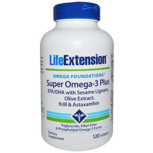 0644222307976 - LIFE EXTENSION, SUPER OMEGA WITH KRILL & ASTAXANTHIN, 120 SOFTGELS, VITAMINDER,