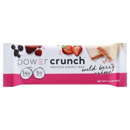 0644225727290 - POWER CRUNCH BARS WILD BERRY CREME FROM 12 BARS