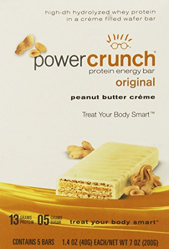 0644225730795 - BIONUTRITIONAL RESEARCH GROUP - POWER CRUNCH PROTEIN ENERGY BAR PEANUT BUTTER CREME - 1.4 OUNCE BARS, 5 COUNT