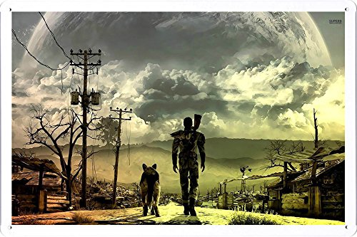 0644389366809 - WALL ART PRINTING ON METAL TIN (MHA1153) DECORATION POSTER SIGN 8X12 INCHES BY MILLER HOME