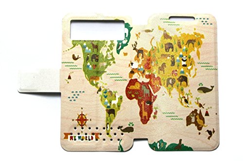 6444677916020 - GENERIC UNIVERSAL PU LEATHER PHONE COVER FOR JINGA TREZOR S1 CASE MAP