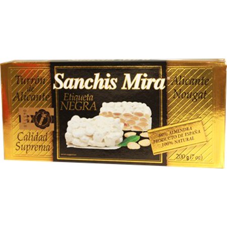 0645080993905 - TURRON DE ALICANTE BY SANCHIS MIRA 7 OZ. IMPORTED FROM SPAIN