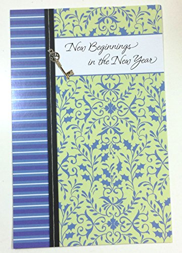 0645416122504 - NEW YEAR CARD FOR ANYONE(NEW BEGINNINGS IN THE NEW YEAR)BY AMERICAN GREETINGS EA