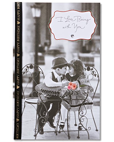 0645416490627 - AMERICAN GREETINGS LOVE BEING WITH YOU BIRTHDAY CARD FOR SWEETHEART WITH FOIL