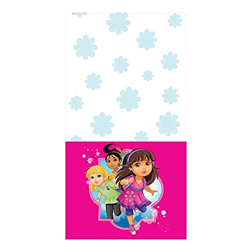 0645416806916 - AMSCAN DORA AND FRIENDS PLASTIC TABLE COVER