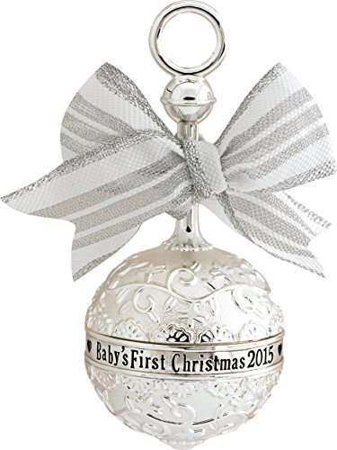 0645416850759 - 2015 BABY'S FIRST CHRISTMAS RATTLE CARLTON ORNAMENT
