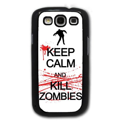 6455811287012 - FOR GALAXY S3 CASE - KEEP CALM KILL ZOMBIES FOR SAMSUNG GALAXY I9300 CASE SNAP ON CASE