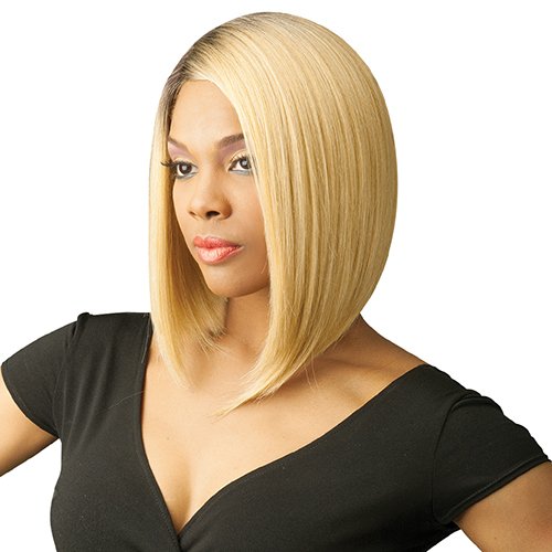 0645719241308 - NEW BORN FREE MAGIC LACE CURVED PART SYNTHETIC WIG - MAGIC LACE 156-3TBROWN