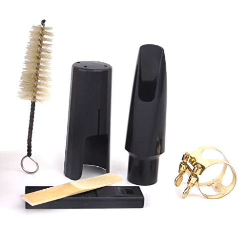 0645871830143 - TENOR SAXOPHONE MOUTHPIECE + CLEANING KIT BLACK