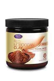 0645951776941 - RED MOROCCAN CLAY (UNSCENTED) LIFE FLO HEALTH PRODUCTS 12.5 OZ POWDER