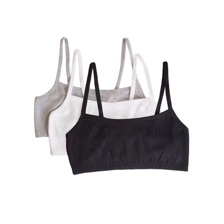0646007243684 - FRUIT OF THE LOOM | 3-PACK, SPAGHETTI STRAP SPORT BRAS, FRUIT OF THE LOOM