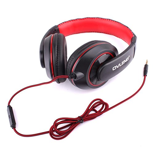 0646054510869 - ZIOPP ORIGINAL OVLENG X13 ADJUSTABLE HEADPHONES MP3 STEREO OVER EAR EARPHONES DJ NEW BK